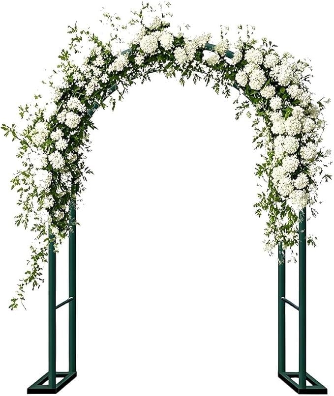 Treillis d'arche de jardin en métal robuste et finitions soignées