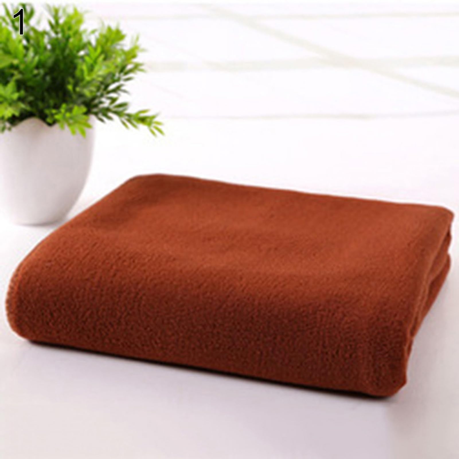 ulafbwur Towels Microfibre Travel Gym Camping Sport Fast Drying Absorbent Cleaning Towel 35x75cm