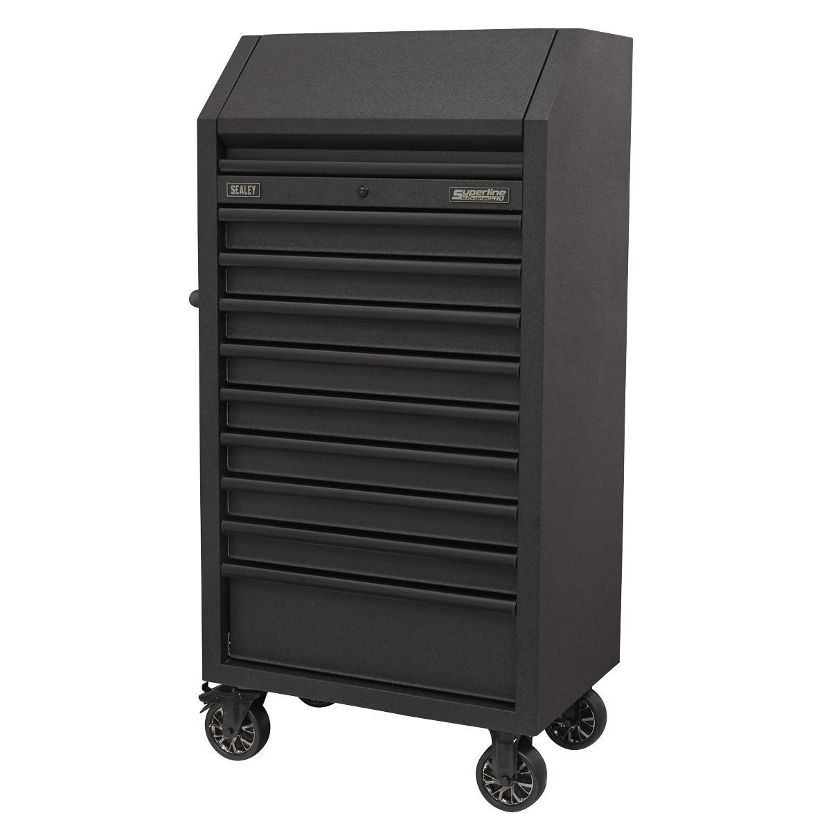 Sealey 9 Drawer Tower Tool Roller Cabinet and Power Strip Black