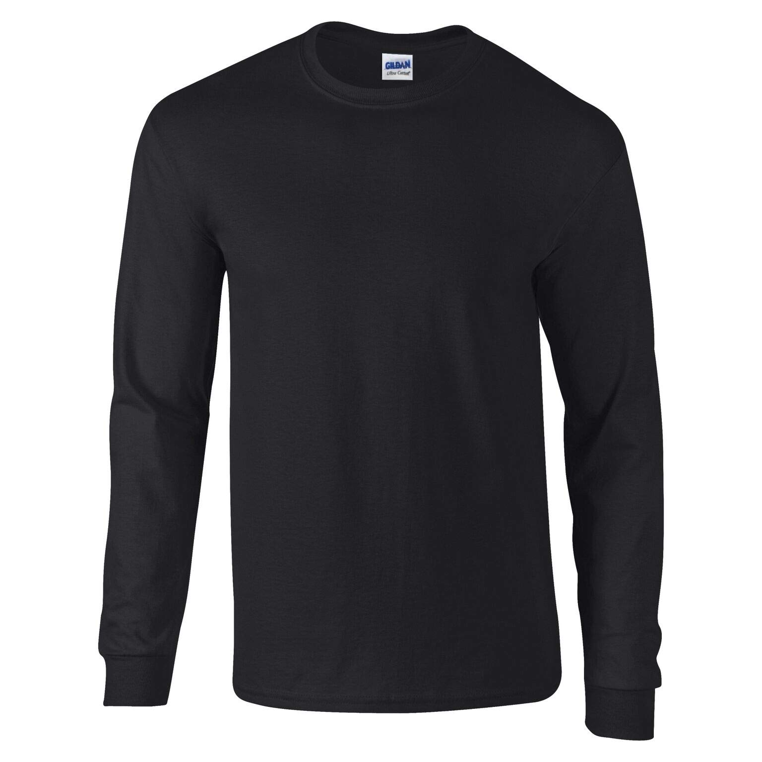 Gildan Ultra Heavyweight t-Shirt a Manica Lunga – Colore Nero – Taglia L
