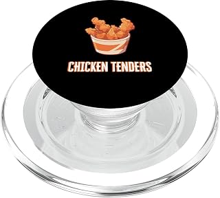 Chicken Tenders Fast Food Fanatic Bite PopSockets MagSafe PopGrip for iPhone