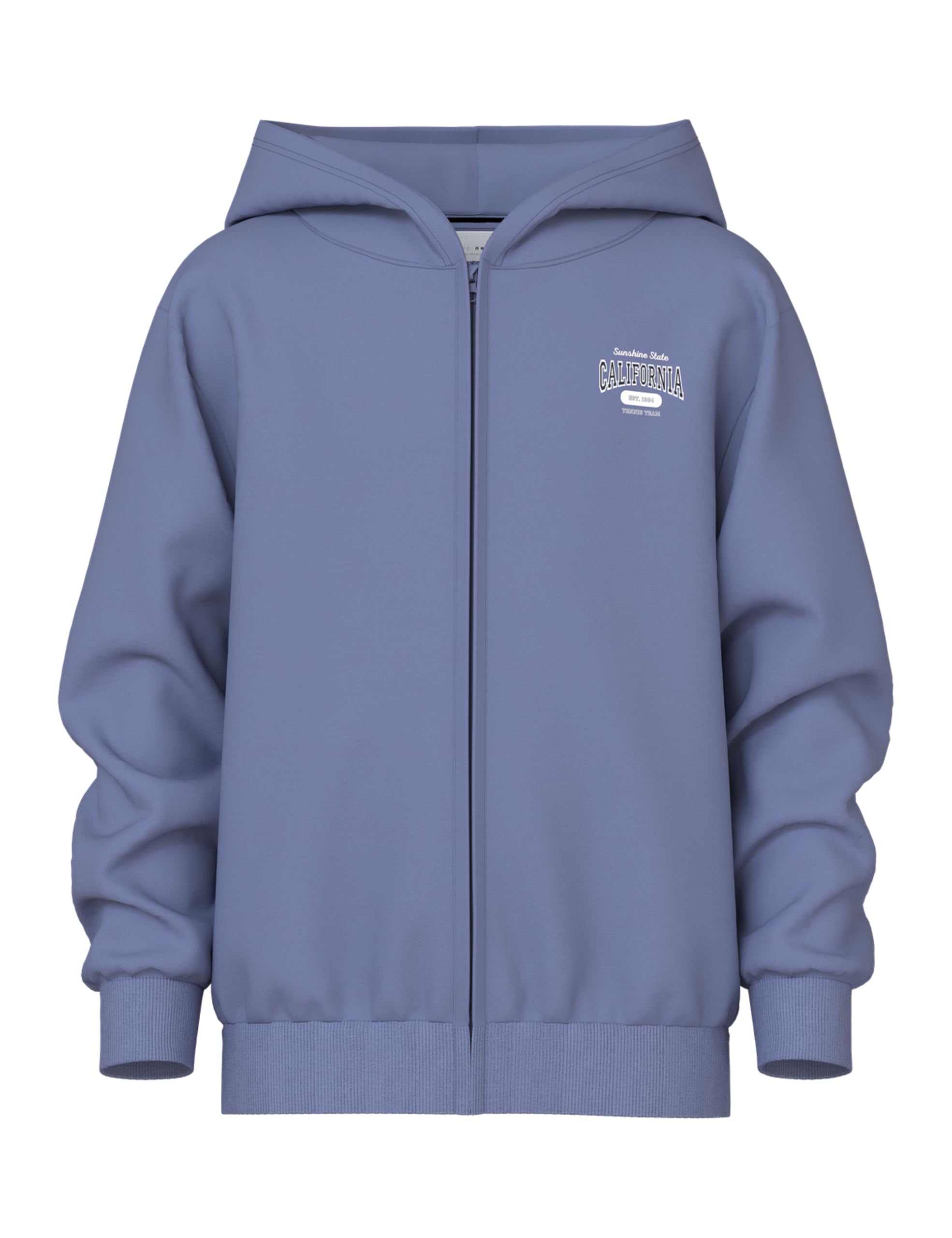 NAME IT Mädchen Nkfvenus Nreg Sweat Card Wh Bru