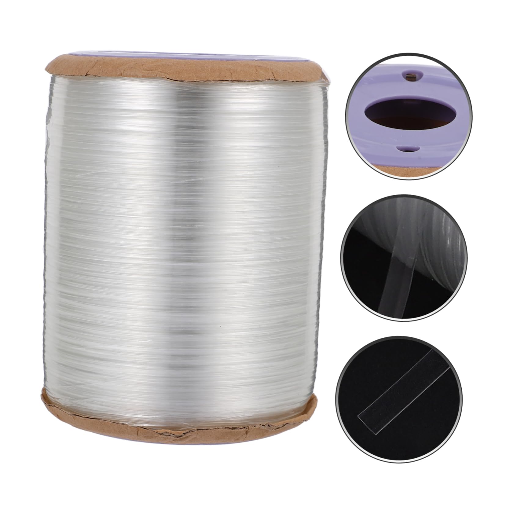 Tirantes Transparentes Elásticos para Sujetador, Rollo 6016