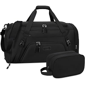 Borsone Da Viaggio Pieghevole 30L - Bagaglio A Mano Per Cabina, Sport E Weekend - Foto 8