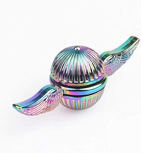 Miniatura 8 de Rainbow Sphere Fidget Spinner Juguetes para niños de 4 a 12 años, EDC Mejora el enfoque, coloridos juguetes giratorios con alas regalos de Navidad y