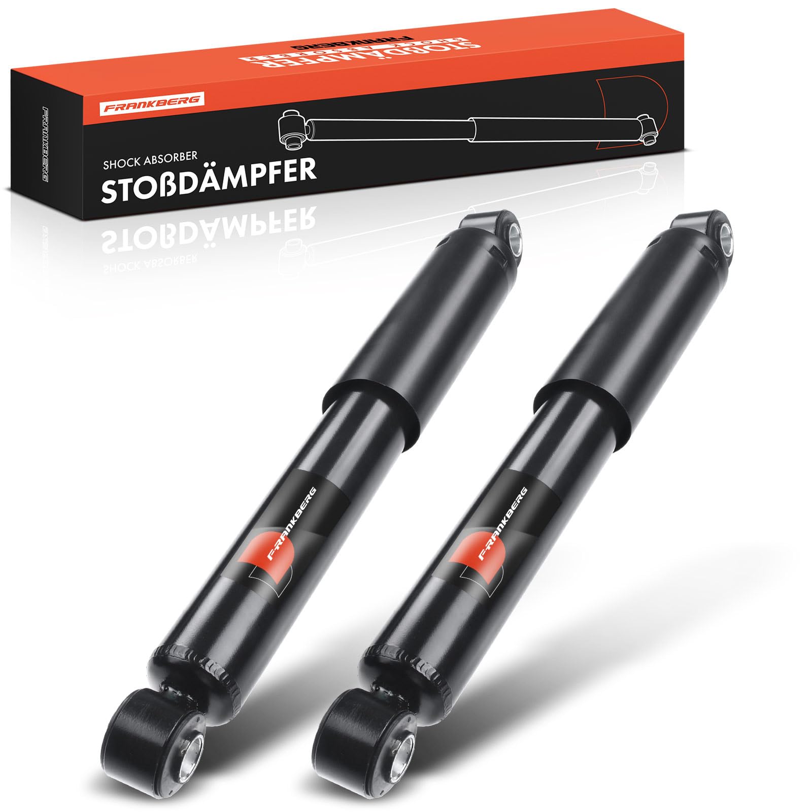 Frankberg 2x Presión del gas del amortiguador Eje Trasero Compatible con Jumper 2.0L-3.0L 2006-Hoy Ducato 250 290 2.0L-3.0L 2006-Hoy Sustituir# 1355822080