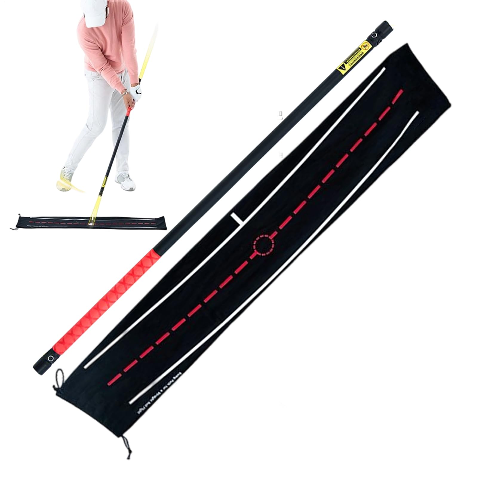 Golf Piano di Oscillazione Trainer, Asta di Orientamento, Strumento di Oscillazione del Golf, per Donne e Uomini, Golfisti, per tornei Sportivi e Il Gioco sui da Golf