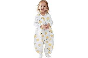 Duomiaomiao Toddler Sleep Sack 1.0 Tog: Snuggly and Breathable Comfort