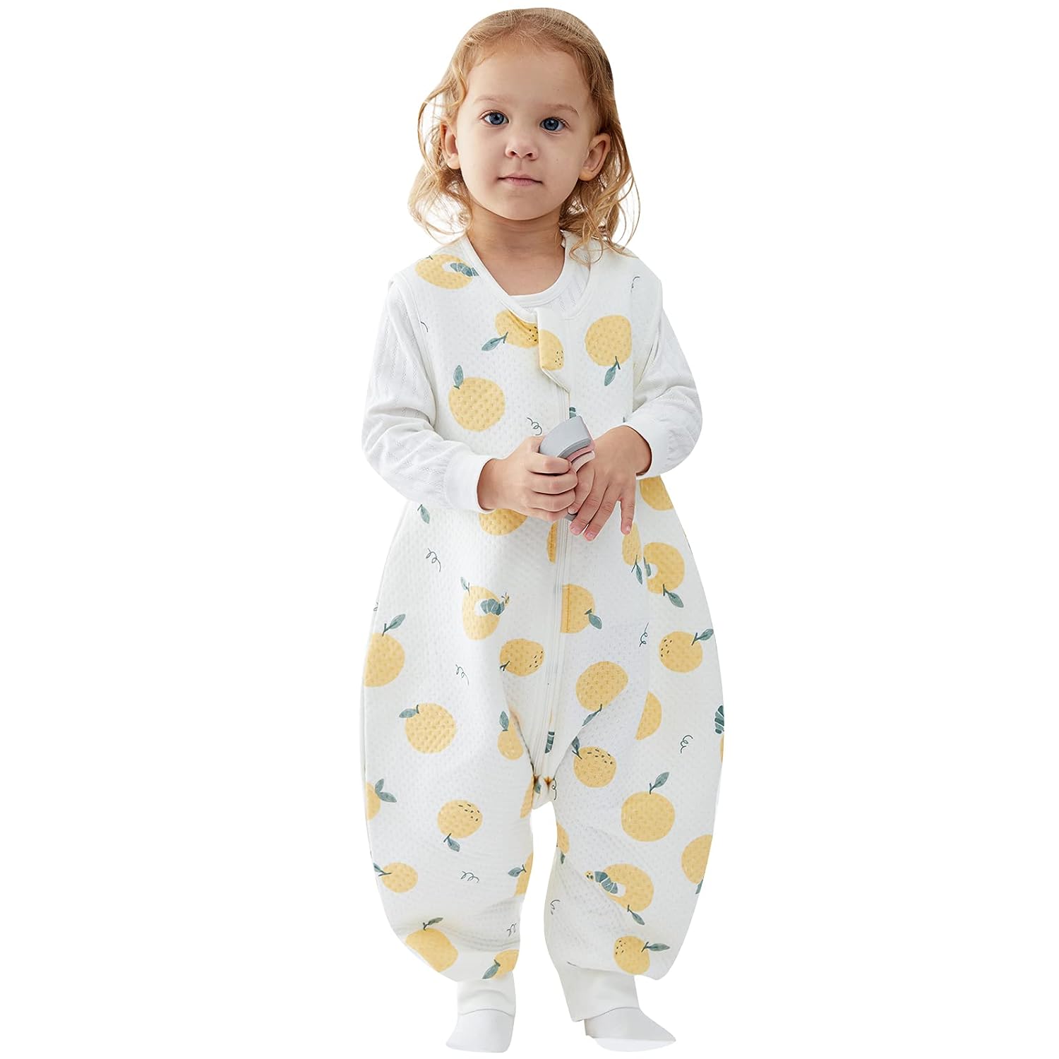 Duomiaomiao 1.0 TOG Super Breathable Toddler Sleep Sack 6-12 Months 100% Cotton Four Season Sleep Sack with Feet, Quilted Comfy Toddler Wearable Blanket Duomiaomiao 1.0 TOG Super Breathable Toddler Sleep Sack 6-12 Months 100% Cotton Four Season Sleep Sack with Feet, Quilted Comfy Toddler Wearable Blanket