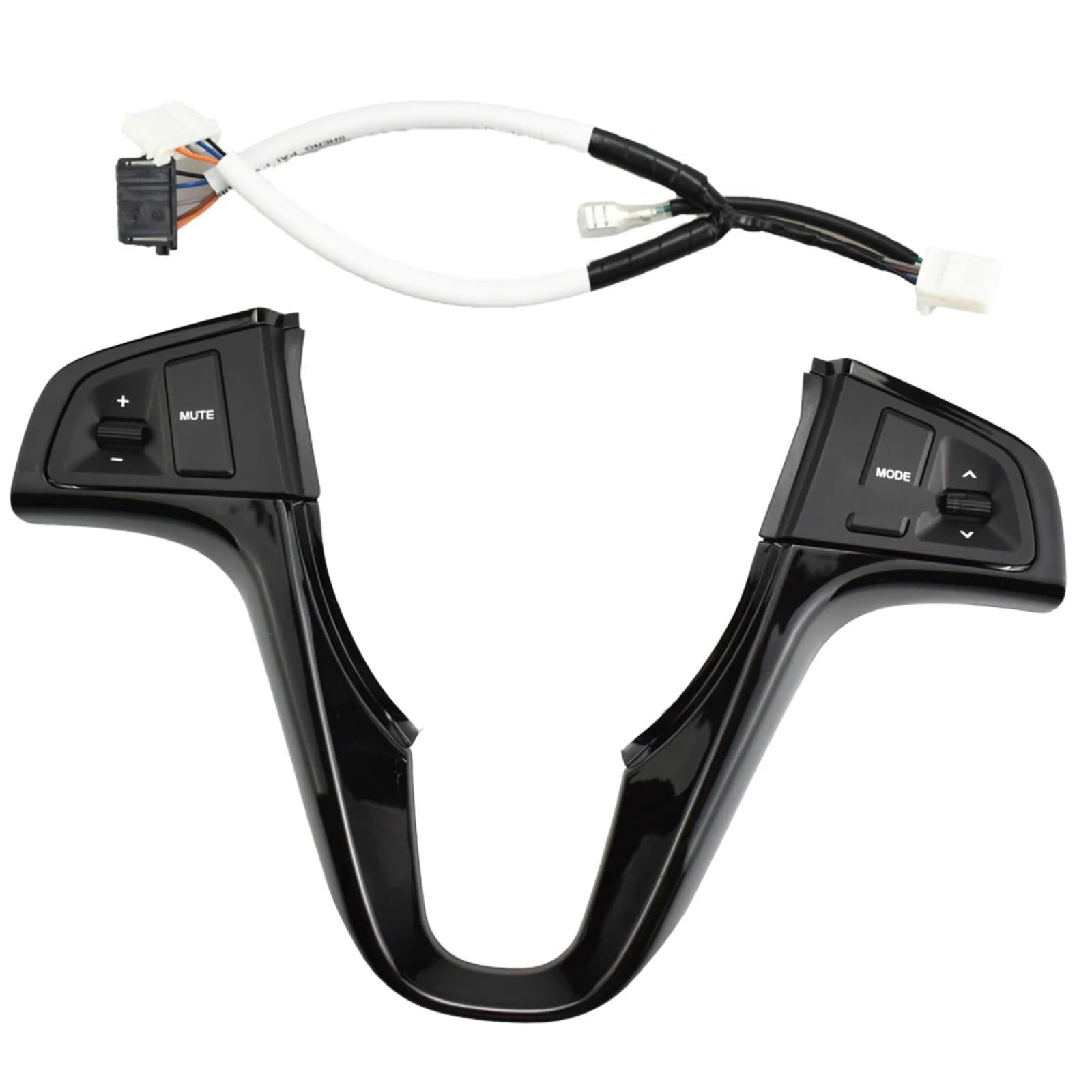 Interruttore Volante Compatibile Con Hyundai Per Verna Per Solaris 2010 2011 2012 2013 2014 2015 Volante Dell'automobile Audio Volume Tasto Di Interruttore Di Controllo Della Musica(Black)