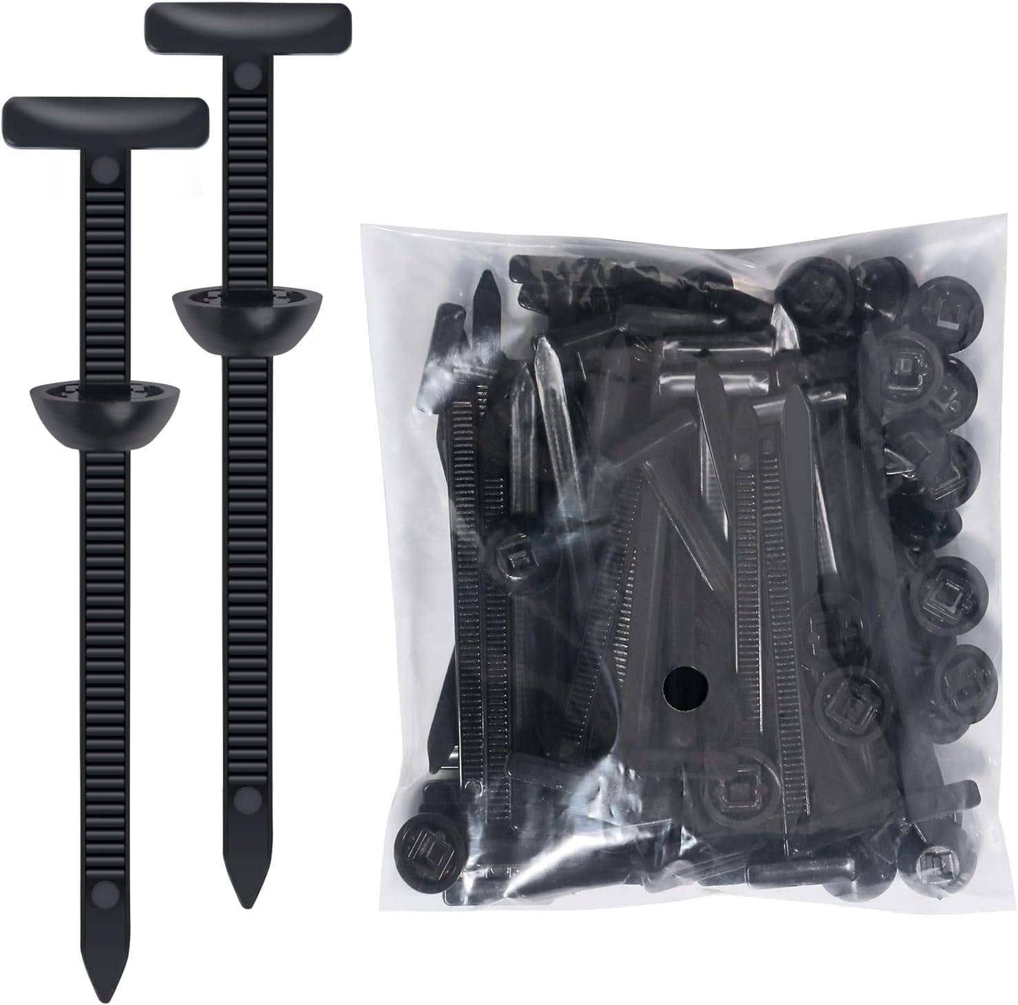 Upgraded Nylon Universal Cable Tie Buckle, Zip Ties Heavy Duty, New Multifunctional Velcro Cable Ties for Car Daily Repair, Home, Office, Garden, Workshop(30Pcs)