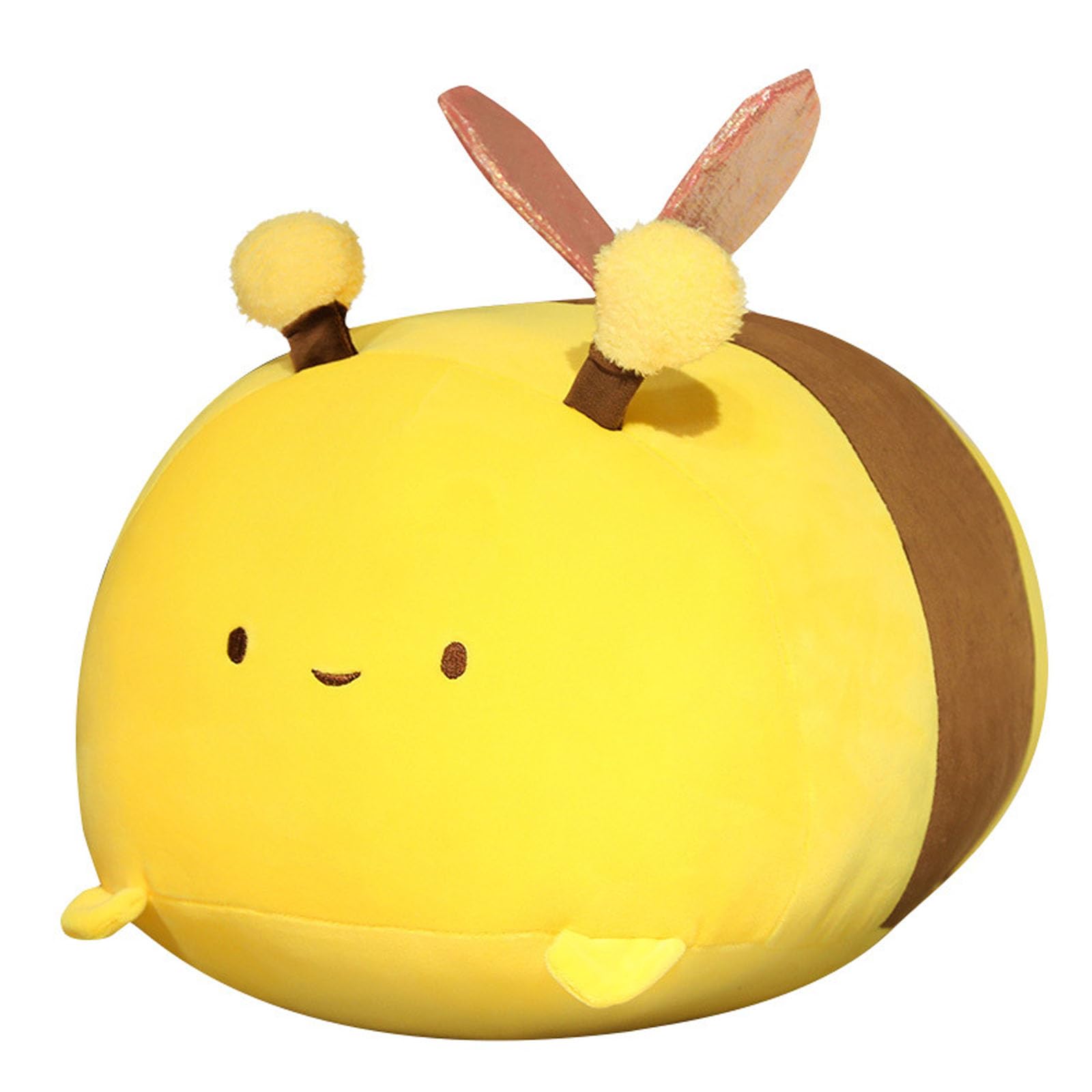 Honigbiene Kuscheltier, Niedliche Biene Plüschtier, Bee Plüsch Stofftier, Biene Plüschkissen Spielzeug, Gefüllte Tiere Insekt Hummel Puppe Kissen Geschenk für Freunde und Kinder (70cm)