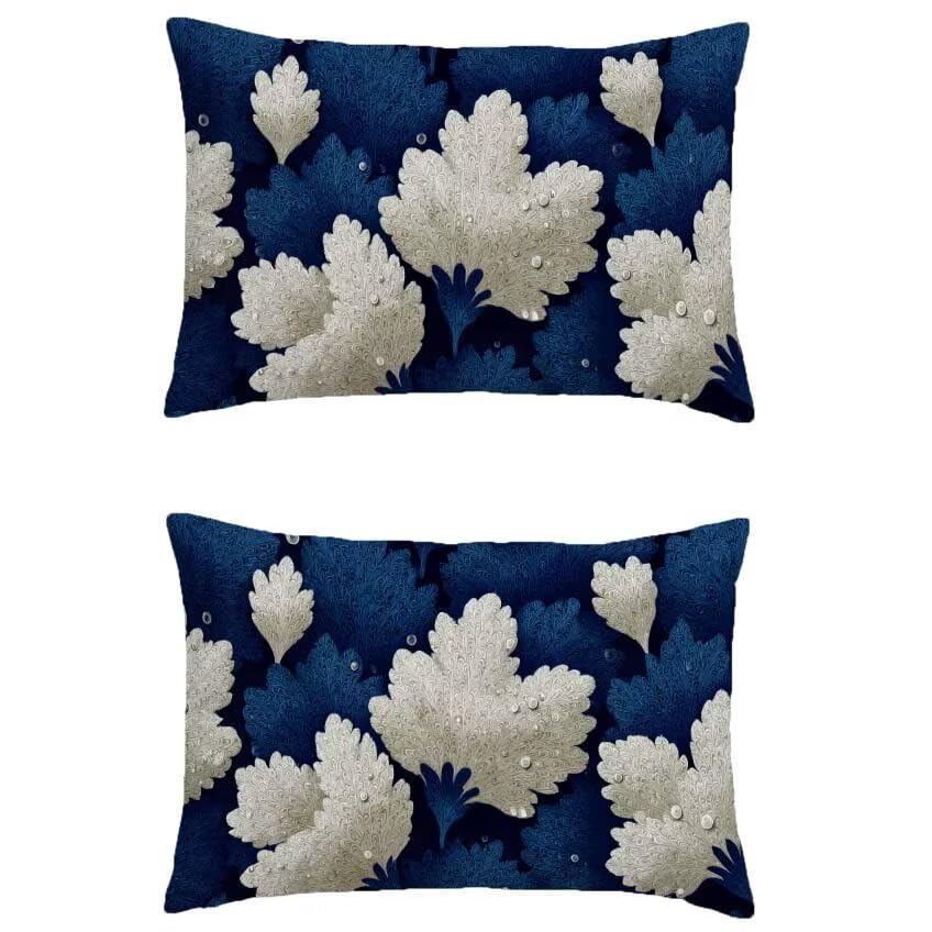 Taie oreiller double sided printing impermeable fini les coussins mouilles de jardin