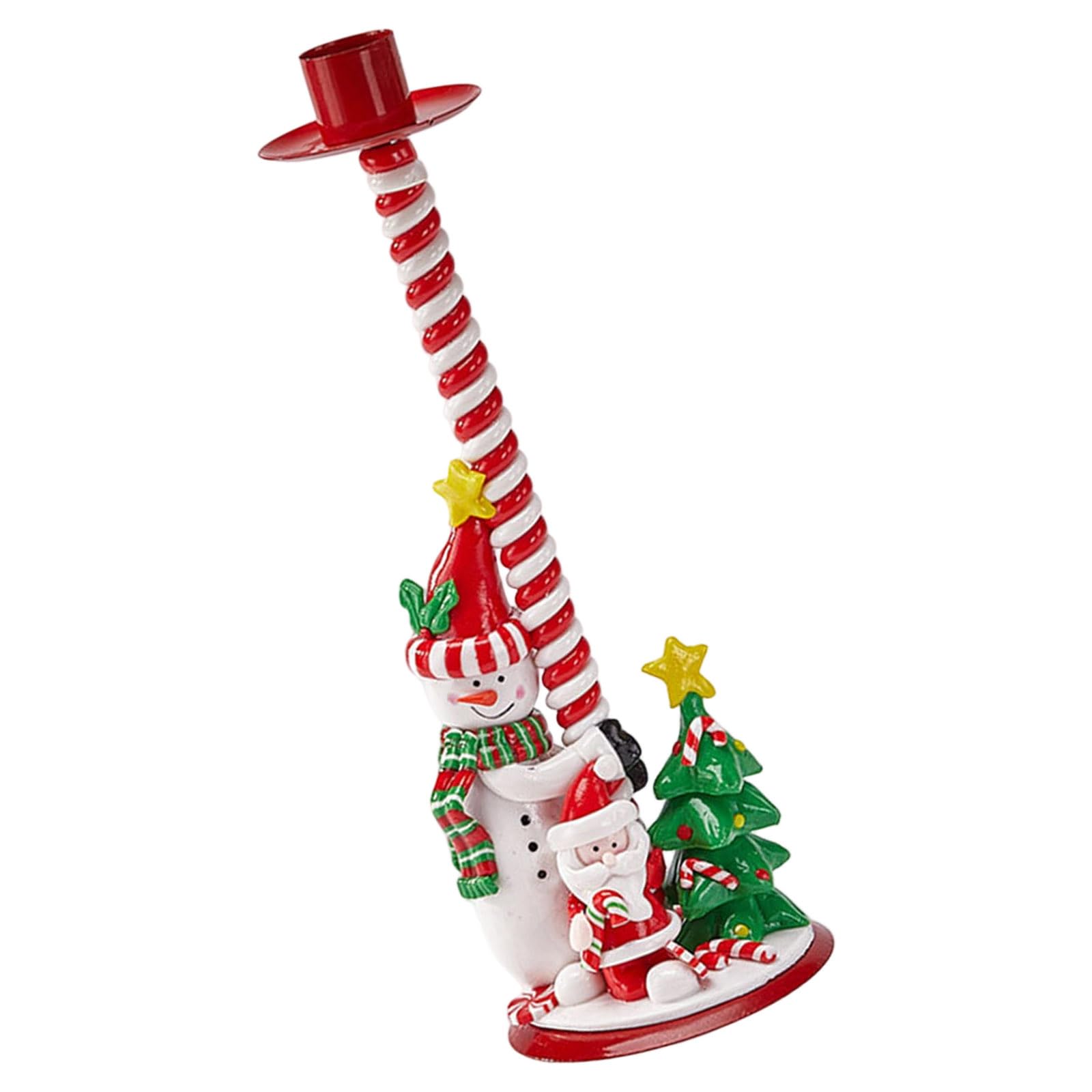 Buxuaaaa C European Iron Hold With Pv Statue For Hristmas Home Decoration And Festival Table Setting Stand Iron Stand