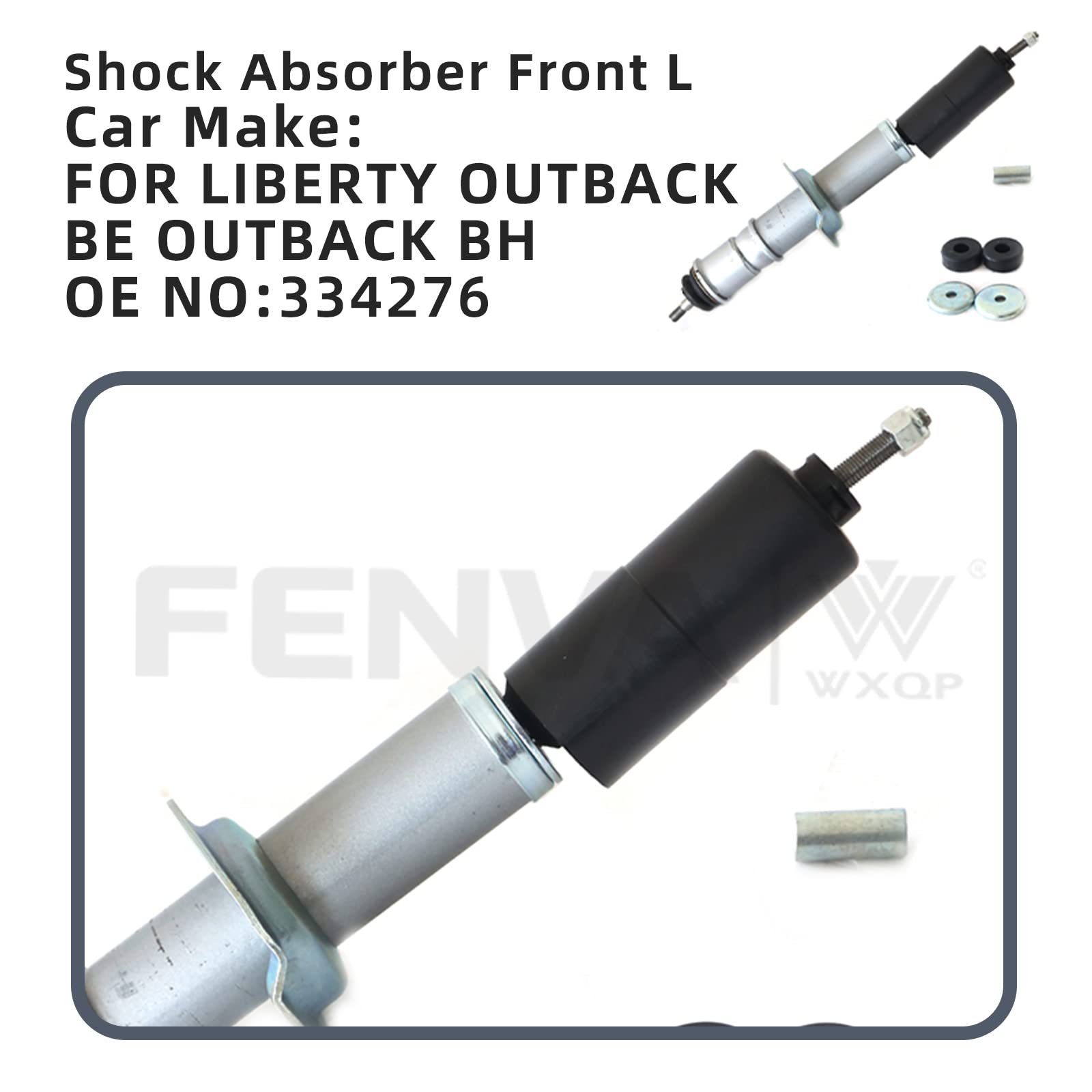 Amazon.com: WXQP Silver Car Shock Absorber Rear for Mercedes Benz 