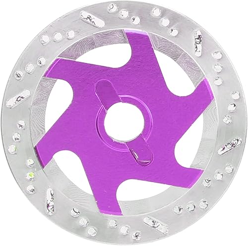 Miniatura 8 de Alomejor Disco de freno RC 4PCS RC Rueda de coche Disco de freno Disco Hub para 1/10 Coche ()