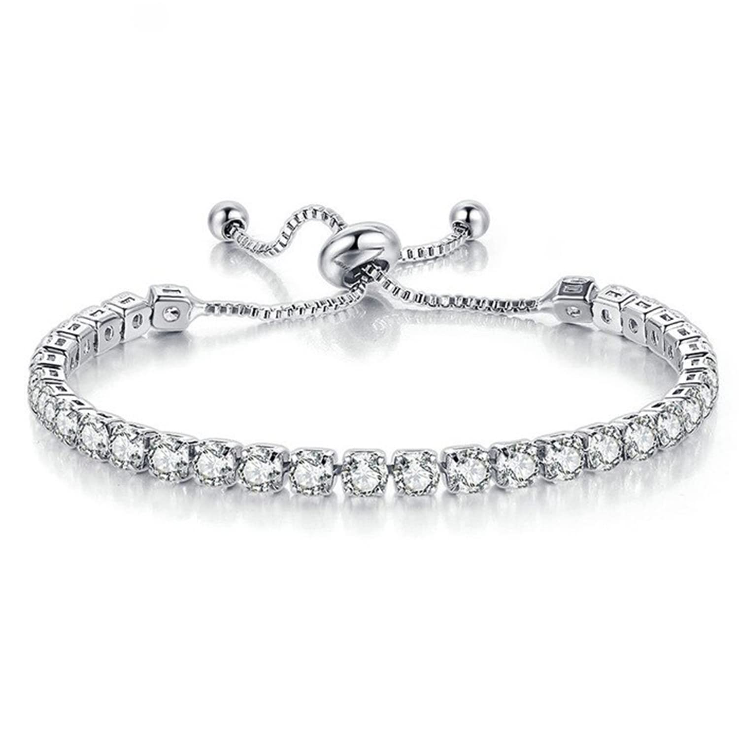 See full amazon price history chart for Peora Silver Plated Cubic Zirconia Studded Adjustable Bracelet Stylish Fashion Jewellery Gift for Girls & Women (PX8B37S) Peora Silver Plated Cubic Zirconia Studded Adjustable Bracelet Stylish Fashion Jewellery Gift for Girls & Women (PX8B37S) (B0C1CLRQ9H) Amazon Price History, Amazon Price Tracker