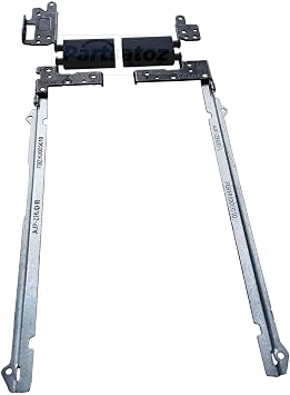 Laptop Left and Right LCD Screen Hinge Bracket Set with Rubber Gasket Replacement for Acer Chromebook Spin 311 R721 R721T 33.HBRN7.001 33.HBRN7.002