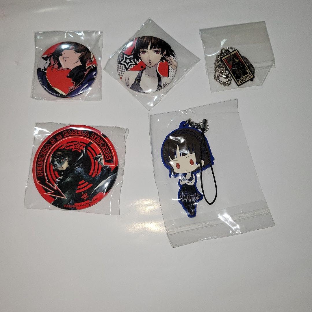 ペルソナ5缶バッジ真セット