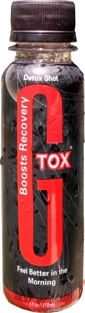 GTOX Detox & Recovery Shot, 4oz (pack of 12)