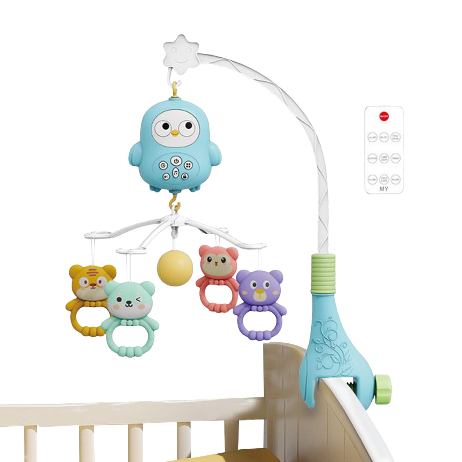 Mobili per Culla Carillon Musicale per Lettino con Melodie | Sonaglio per Lettini Bambini Camera da e Soggiorno