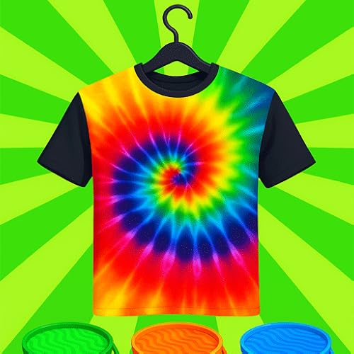 Coloring Tie Dye T Shirt Premium