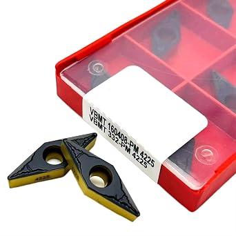 Indexable Lathe Carbide Insert VBMT160408 VBMT160404 PM 4225 Cermet Grade Carbide Insert CNC Lathe Cutting Tools Cutting ToolVBMT 160408-PM 4225