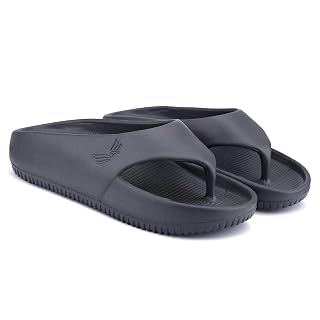 BERSACHE Extra Soft Classic Casual Chappal with Regular wear with Ultra Soft & Flexibility Technology Sandals for Men's Grey
