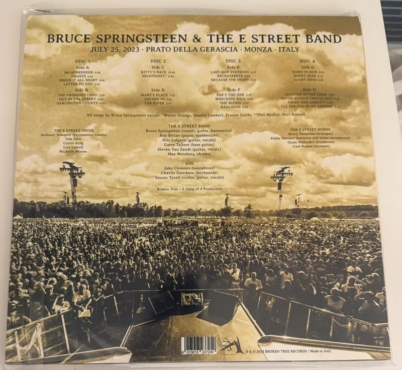 Bruce Springsteenn & The e Street band -Monza 2023 bootleg