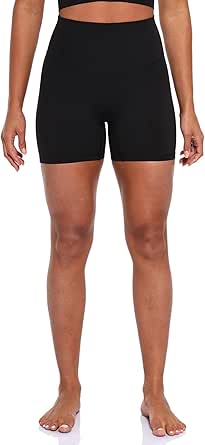 SEAOPEN Biker Shorts Women With Pockets No Front Seam Yoga Shorts Women Workout Running High Waisted Tummy Control Today Deals Xl Pink