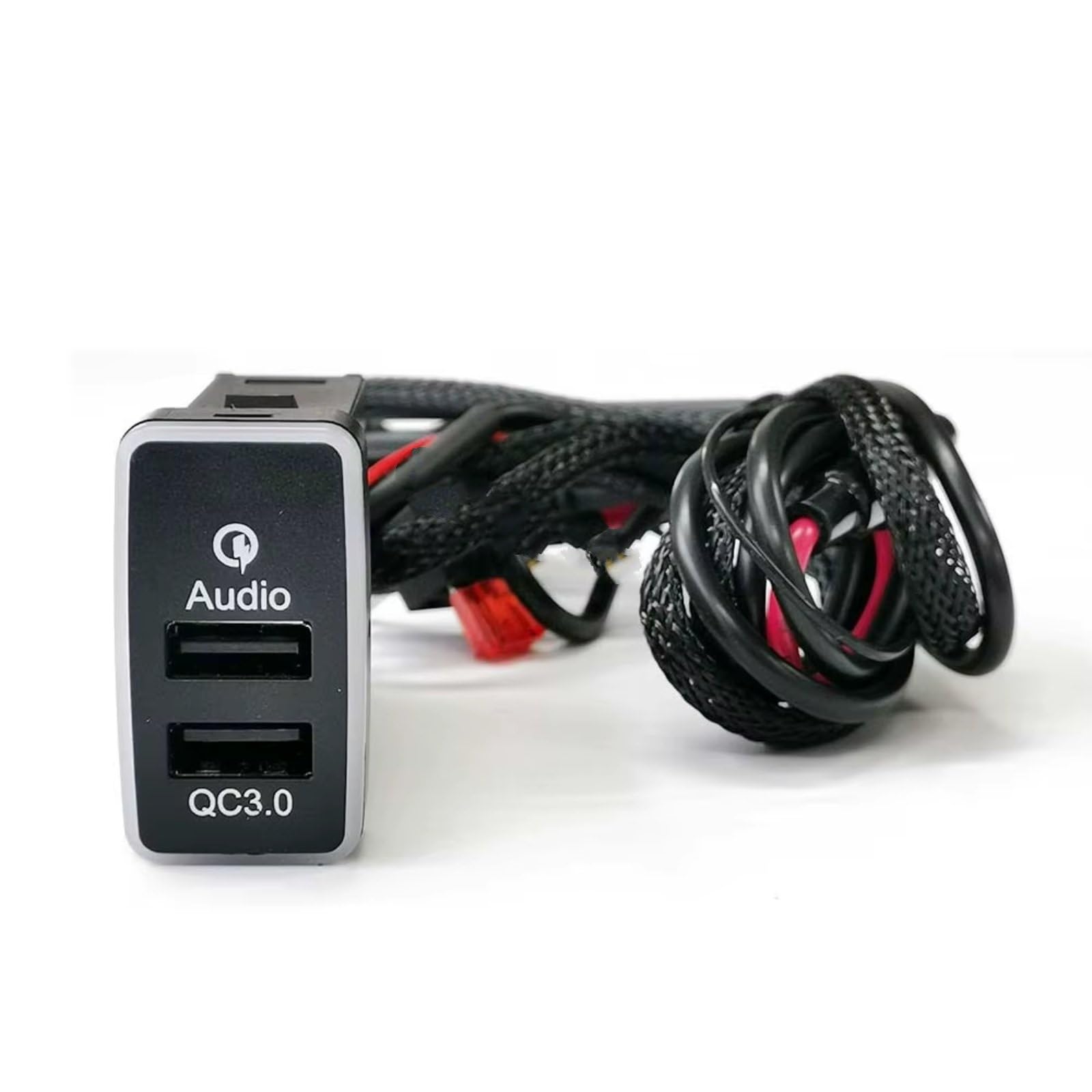 Console Centrale Porta USB Compatibile Con Toyota Per FJ Cruiser Per Telefono Auto Terrestre Presa Ricarica QC3.0 Adattatore Audio Ricarica Presa USB