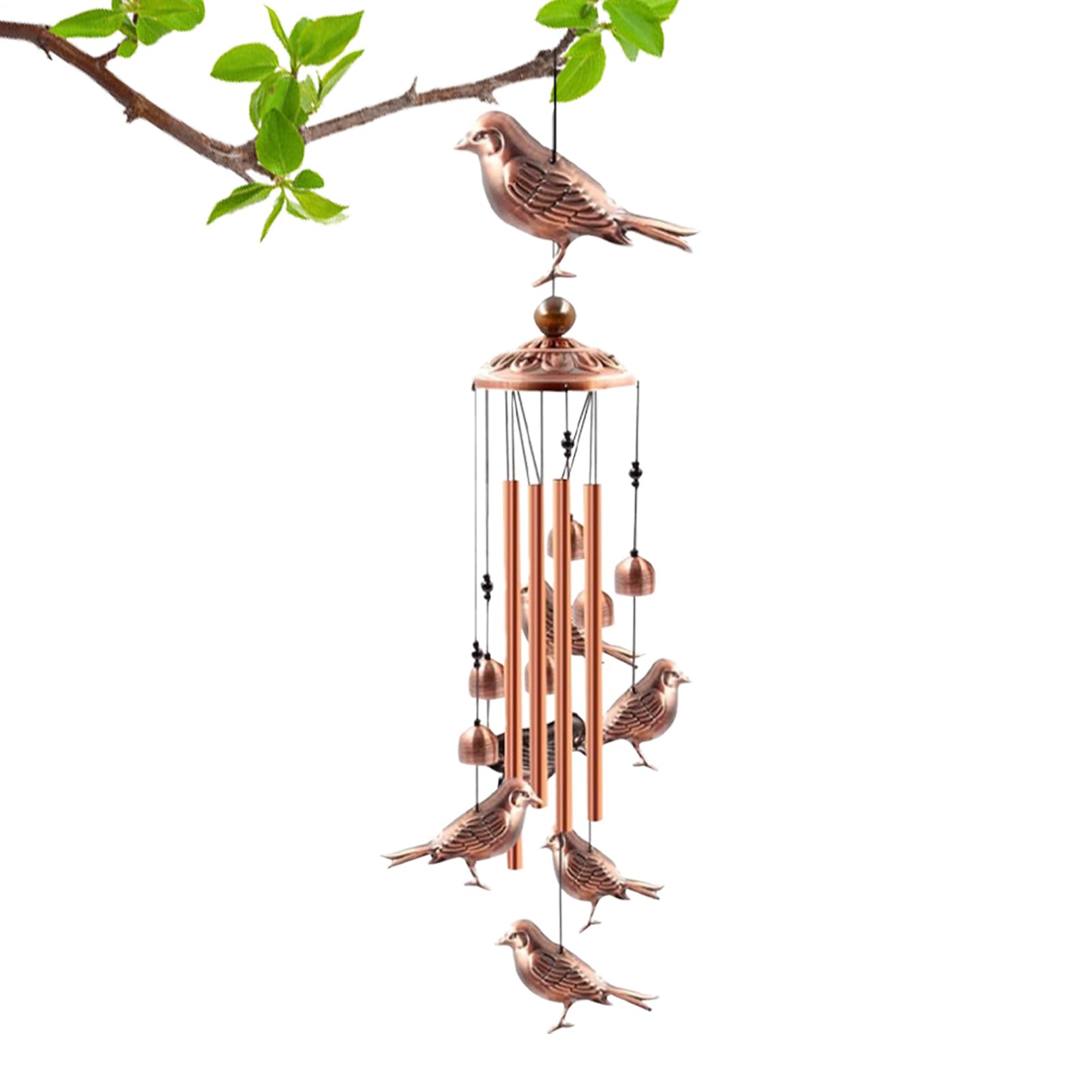Carillons éoliens d'oiseaux de jardin, idée cadeau pour décoration de maison