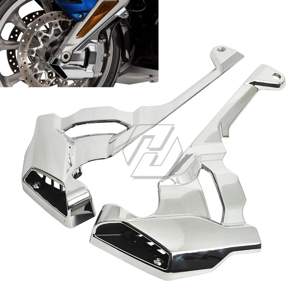 Front Caliper Cover Trim Cover Fits for Honda Goldwing GL1800 From 2018 (Chrome)