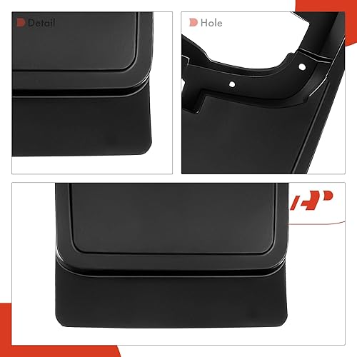 Miniatura 9 de A-Premium Juego de 4 guardabarros con herrajes compatibles con Ford F-250 Super Duty, F-350 Super Duty, 2017 2018 2019 2020 2021 2022, Pickup, sin