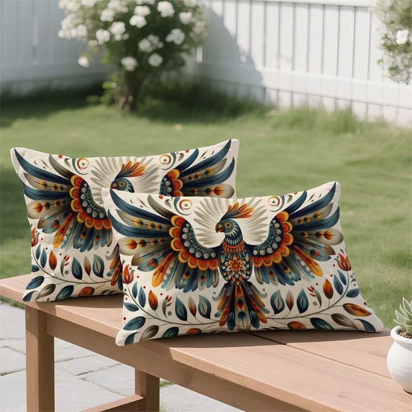 Taie oreiller 60x80cm oiseau imperméable, le cadeau idéal de jardin - 3