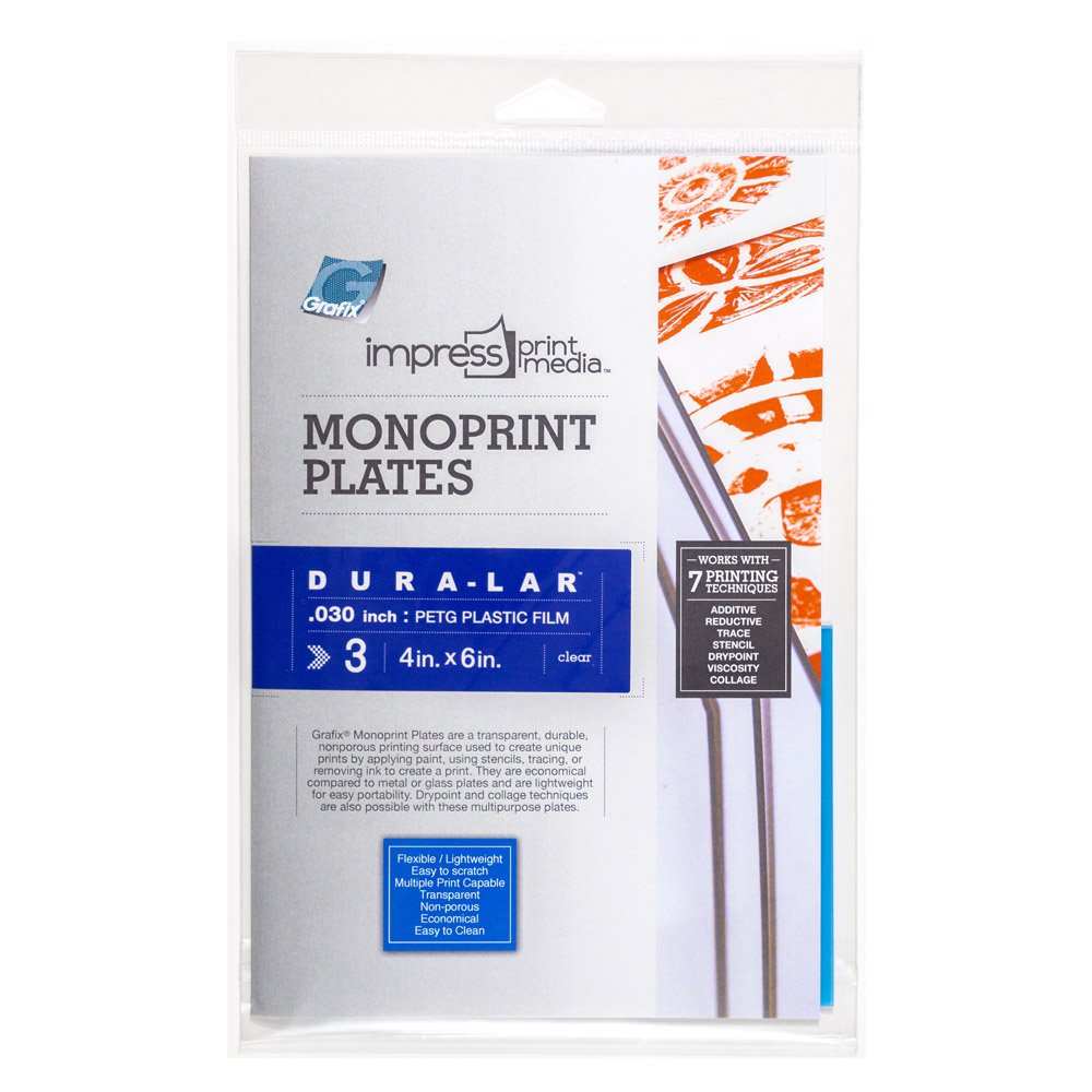Amazon | Grafix Impress プリントメディアモノプリントプレート 4 x 6