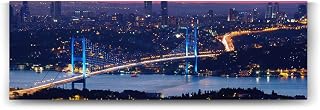 tabloshop İstanbul FSM Manzara Panorama Tablo - 150x50cm