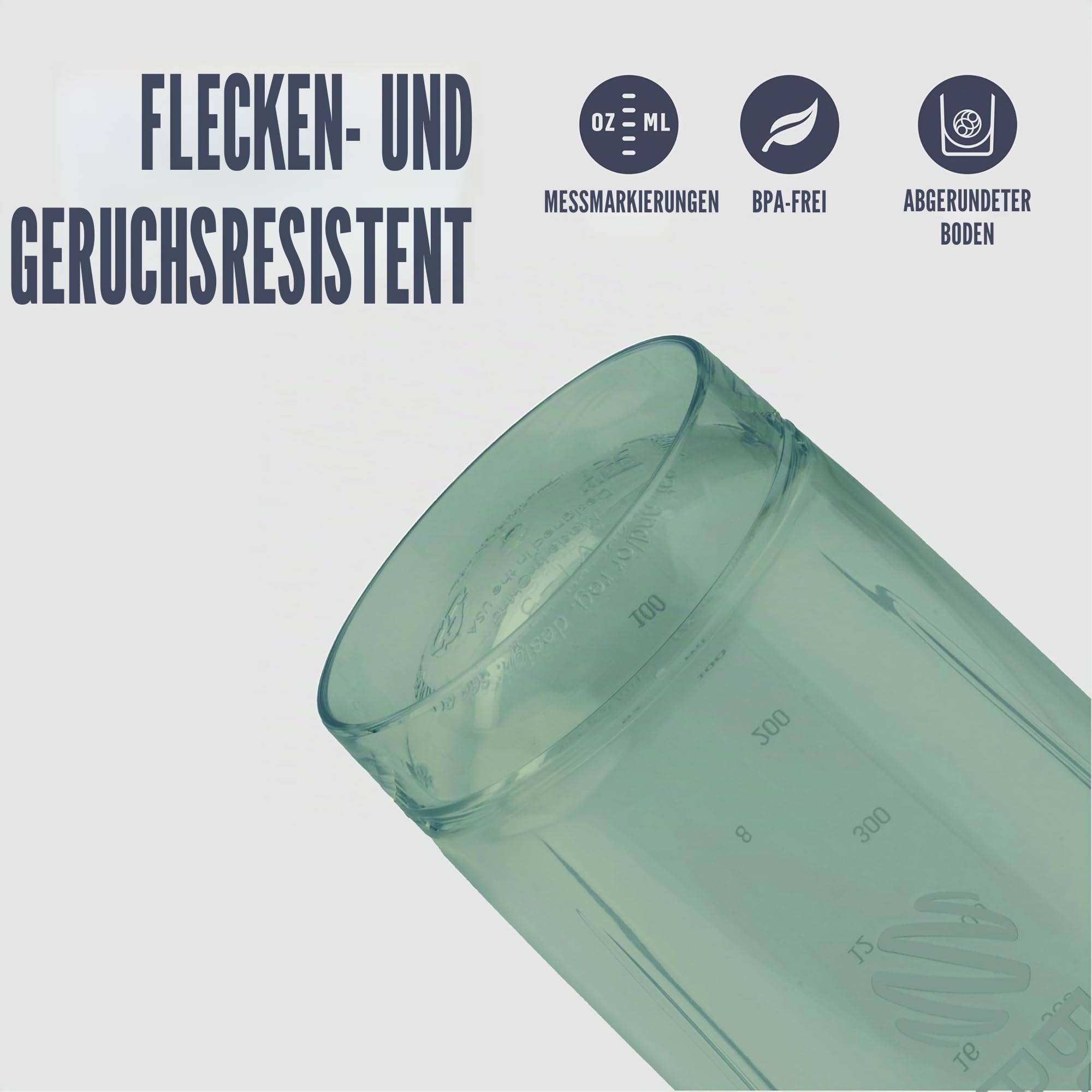 BlenderBottle Strada Shaker Cup Perfekt für Protein-Shakes und Pre Workout, 800 ml, Gelb
