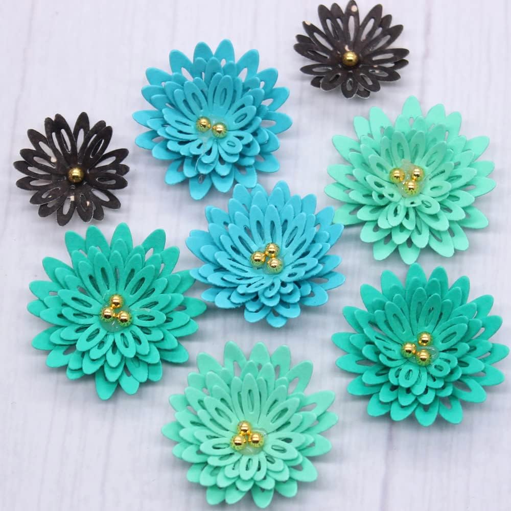 Flower Die Cuts, Buytra Metal Cutting Dies Stamps