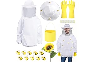 Halloween Beekeeper Costume Set for an Immersive Buzzing Experience