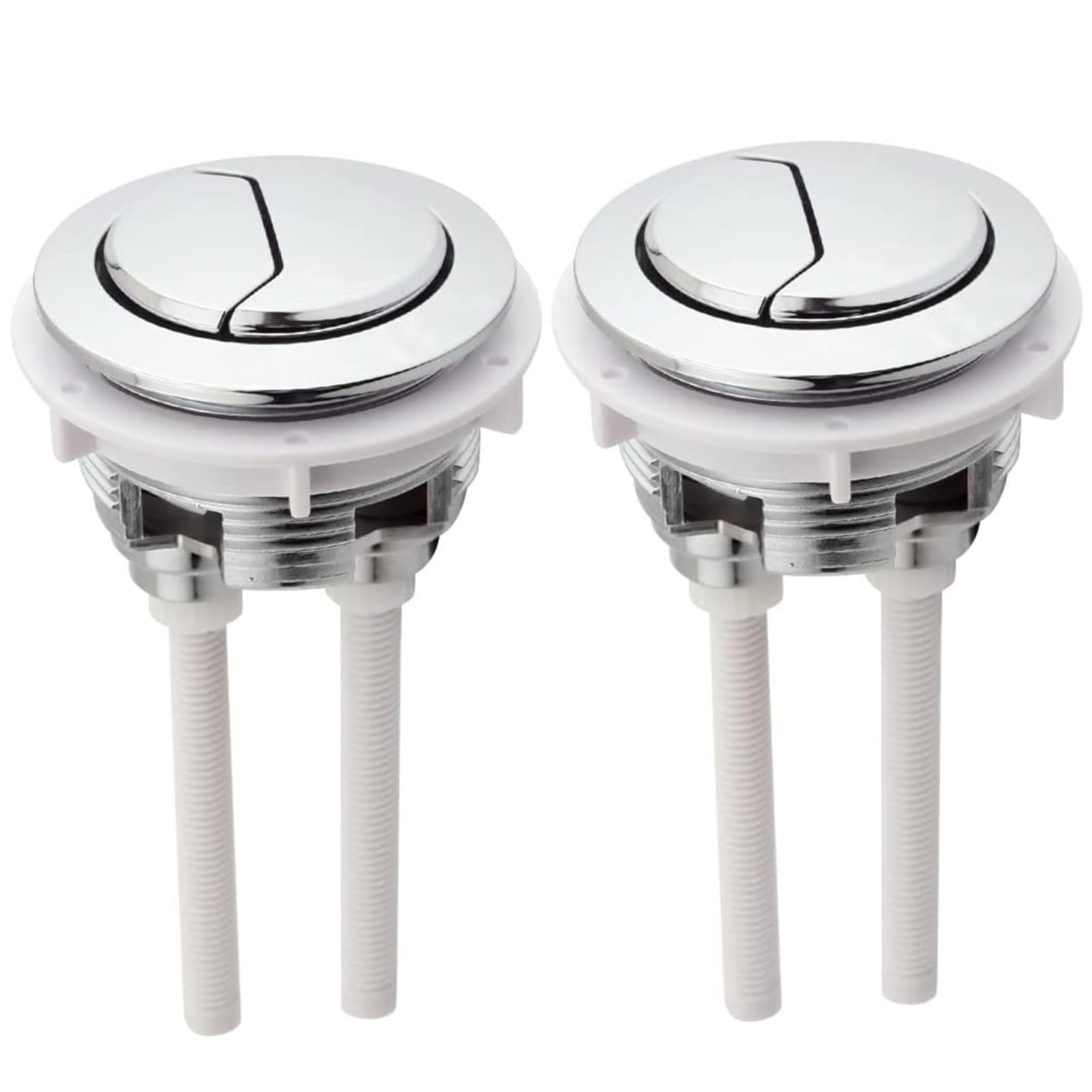 Buy Toilet Water Tank Push Buttons, 2 Pieces Toilet Flush Button ...