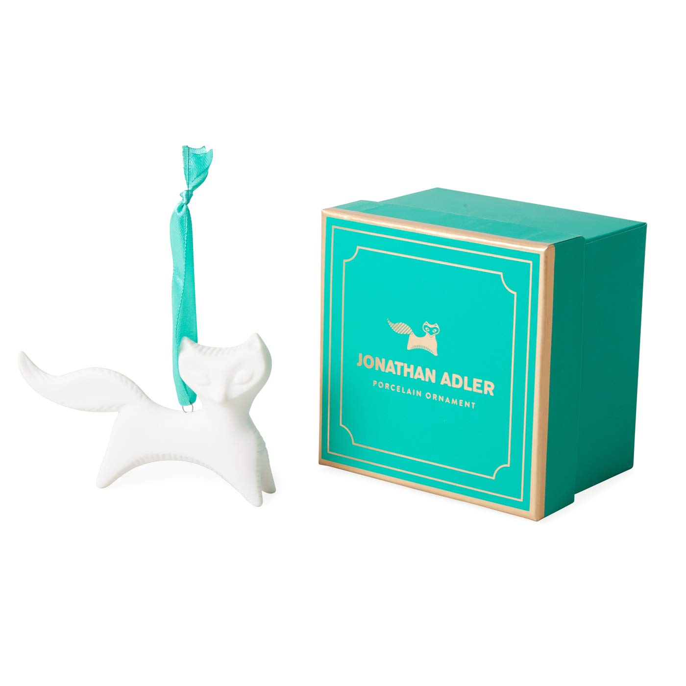 Jonathan AdlerFox Ornament, One Size, White