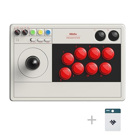 Mr. Big Sigue en Forma Despite Taking a Hit 8 61B4K B778L. SX466 8Bitdo Arcade Stick for Switch & Windows, Arcade Fight Stick Support Wireless Bluetooth, 2.4G Receiver and Wired Connection