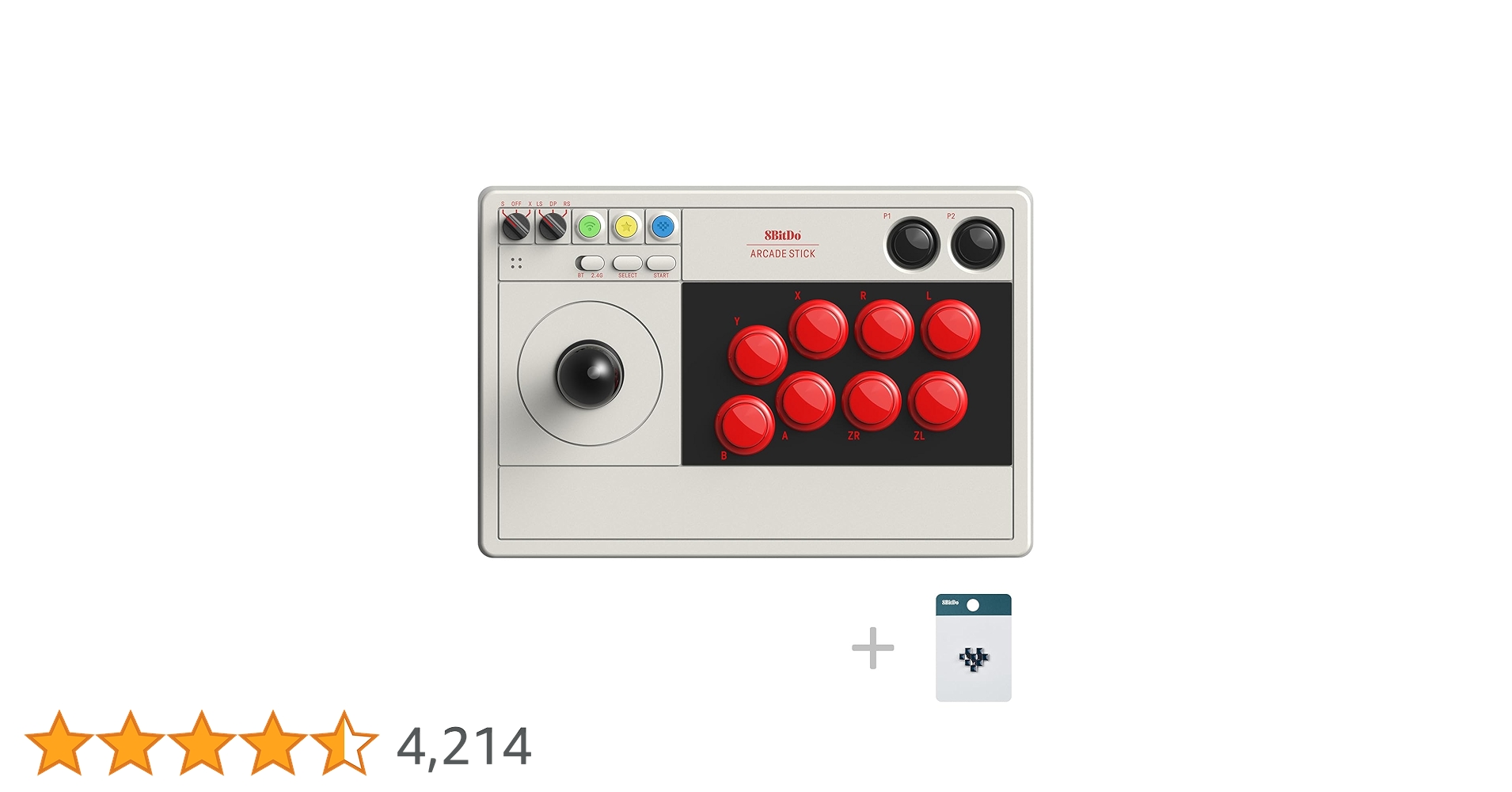 Amazon.co.jp: 8Bitdo Bluetooth アーケードスティック for Switch