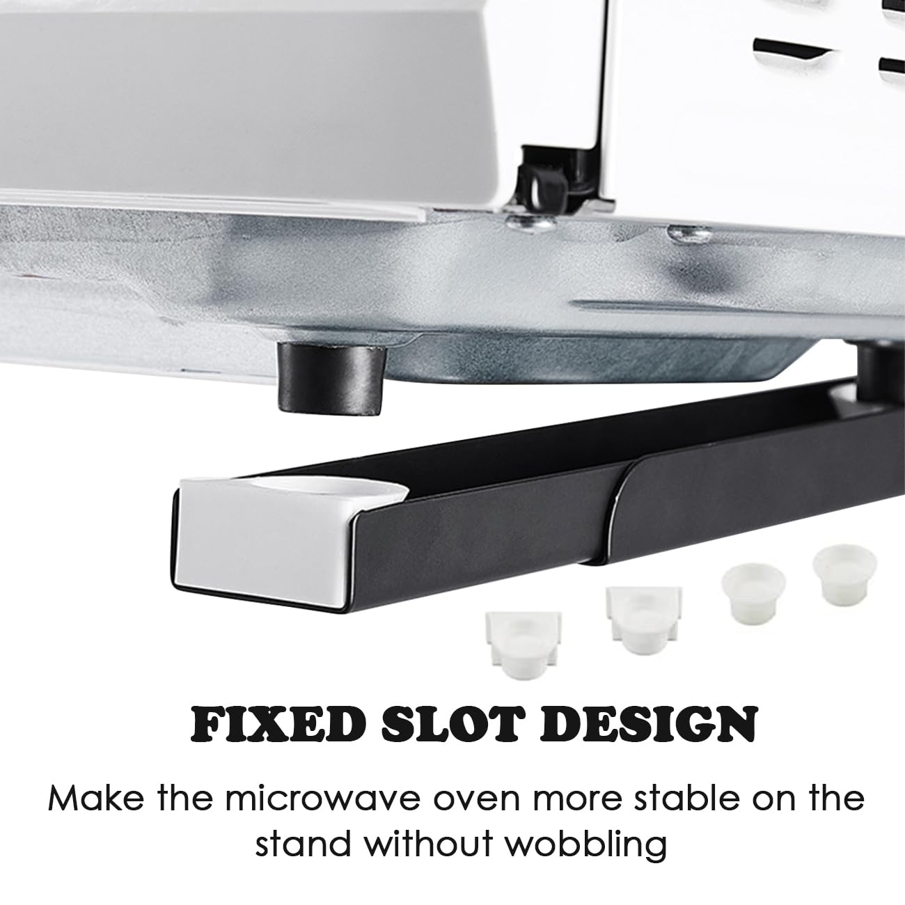 Staffa Universale Per Montaggio A Parete Per Microonde, Kit Di