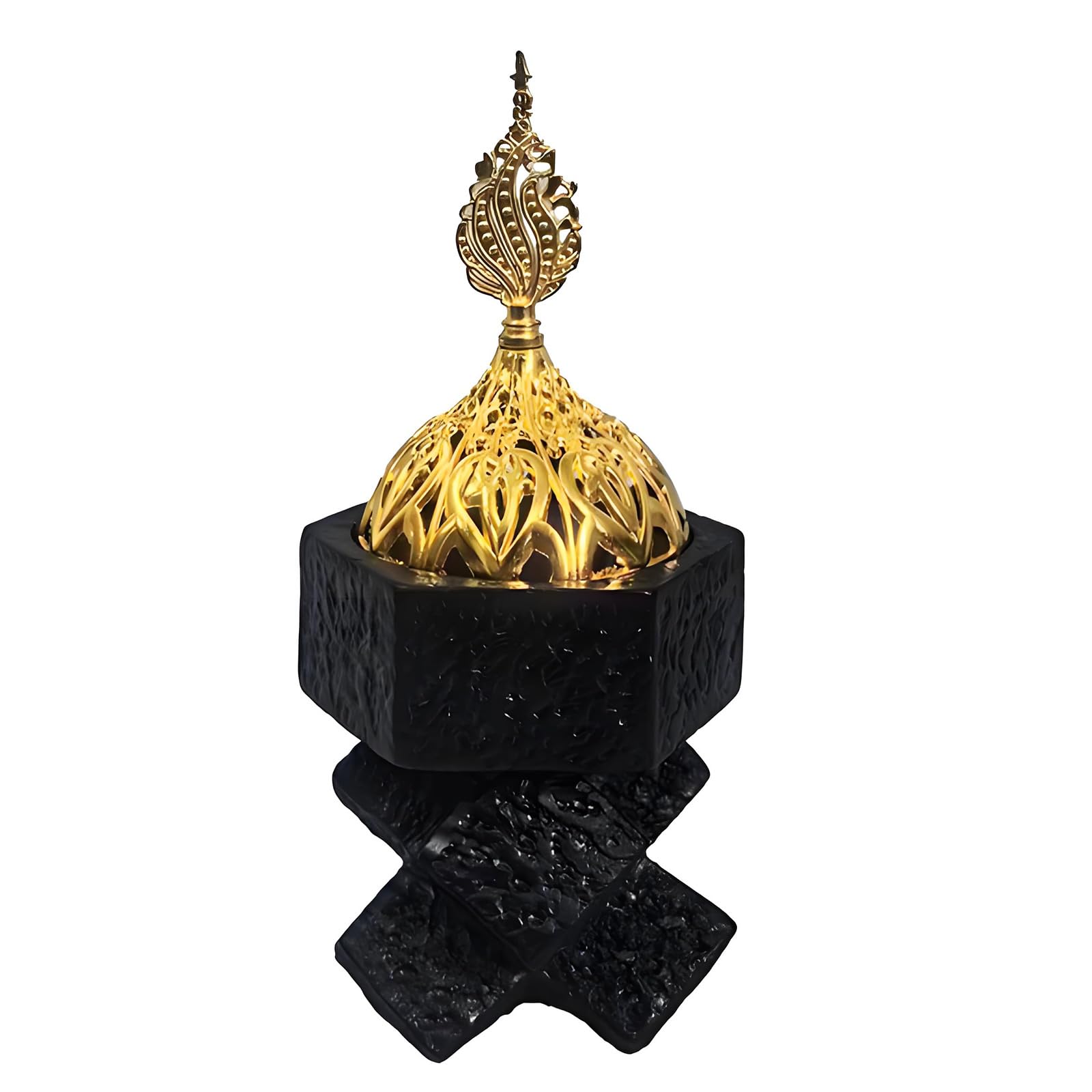Stylish Aromatherapies Burners, Artistic Crosses Shape Creating Calm Aromatherapies Home Decoration Offices Scent Stove