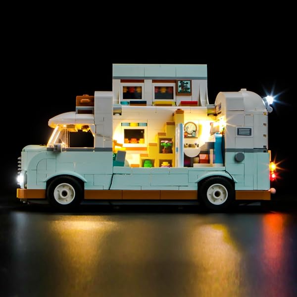 LocoLee Licht Kompatibel mit Lego Concorde, Led Beleuchtungs Compatible with LEGO 10318 Icons Concorde Überschallpassagierflugzeug - Nur Lichter Set, Kein Modell - 5