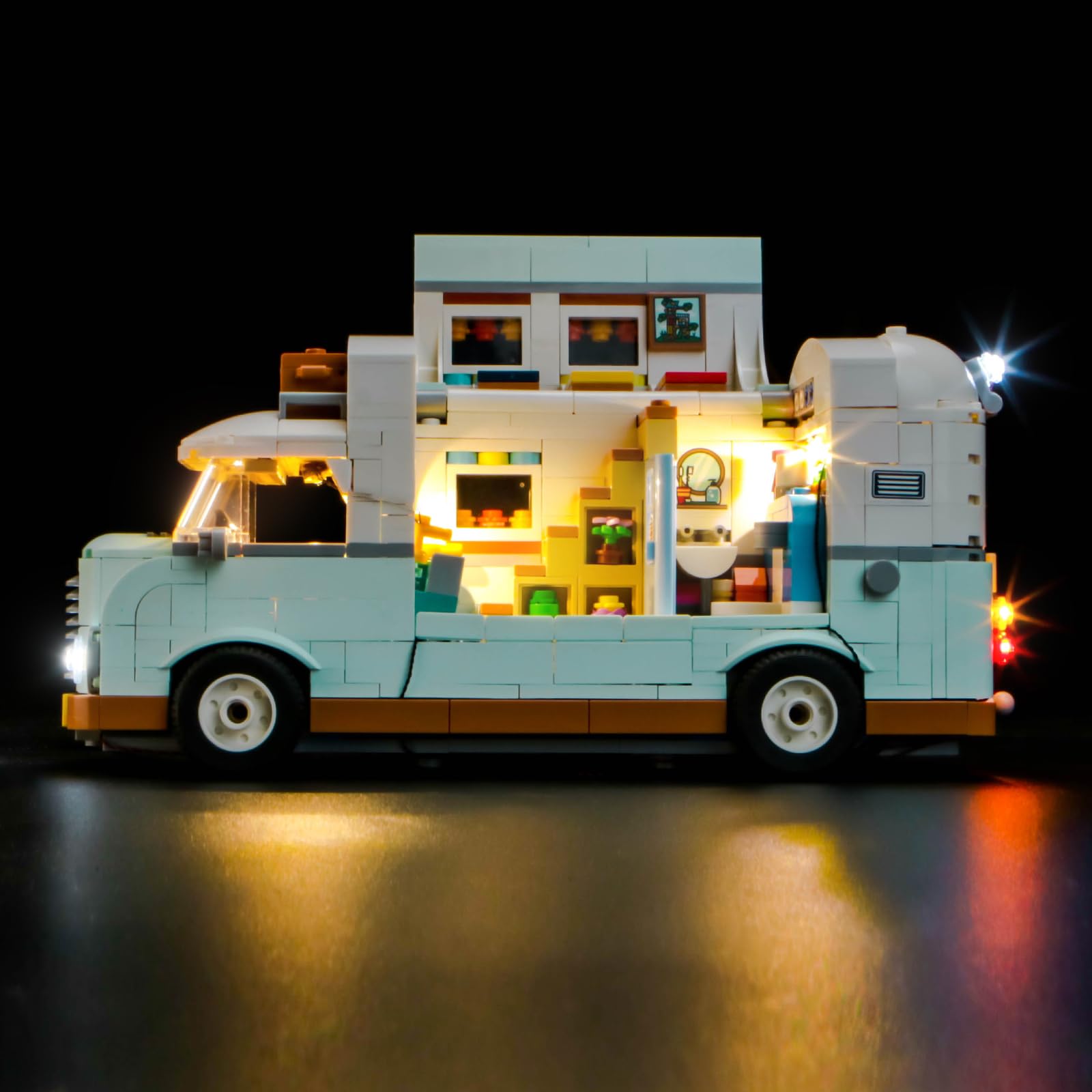 LocoLee Licht Kompatibel mit Lego Concorde, Led Beleuchtungs Compatible with LEGO 10318 Icons Concorde Überschallpassagierflugzeug - Nur Lichter Set, Kein Modell - 5