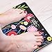Digital Scale for Body Weight Highly Precision Bathroom Weight Scale 400 lbs with Backlit Display Personalized Scale for Home-Garden of Wildflowers with Vibrant Colors and Bold Shapes
