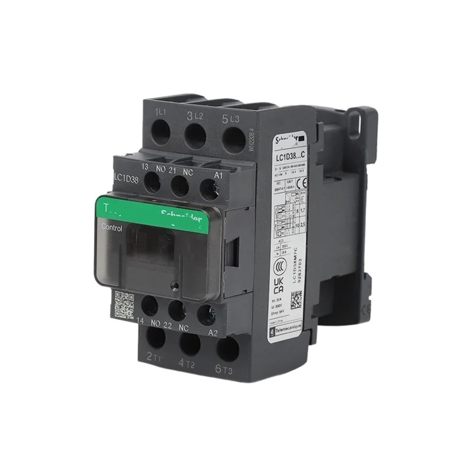 Contacteur AC LC1D38 110V triphasé de commande pour pompe et ventilation - 3